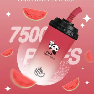 VAKA 熊貓奶茶杯 7500 抽 15ml 容量賦予清透綿長的入喉體驗 告別後期掉味煩惱 鮮明果韻如初且韻味悠長 台灣現貨秒發
