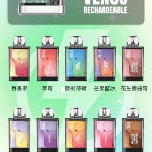 【超值加購$130送主機】VAPENGIN VENUS 金星 2500口 全透明工業風主機 極致通透的視覺震撼  結合 Type-C 瞬時快充技術 台灣現貨